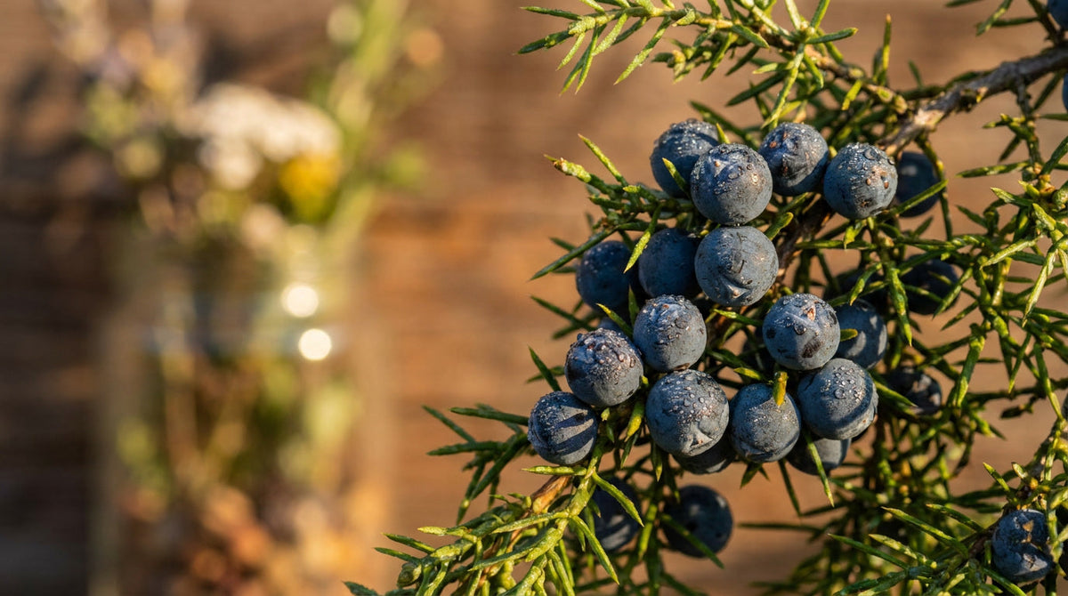 Wacholderbeeren als Nierenmittel: Tradition und Hintergrund aus der Klosterheilkunde – KI-generiertes Bild (Nano Banana Pro)