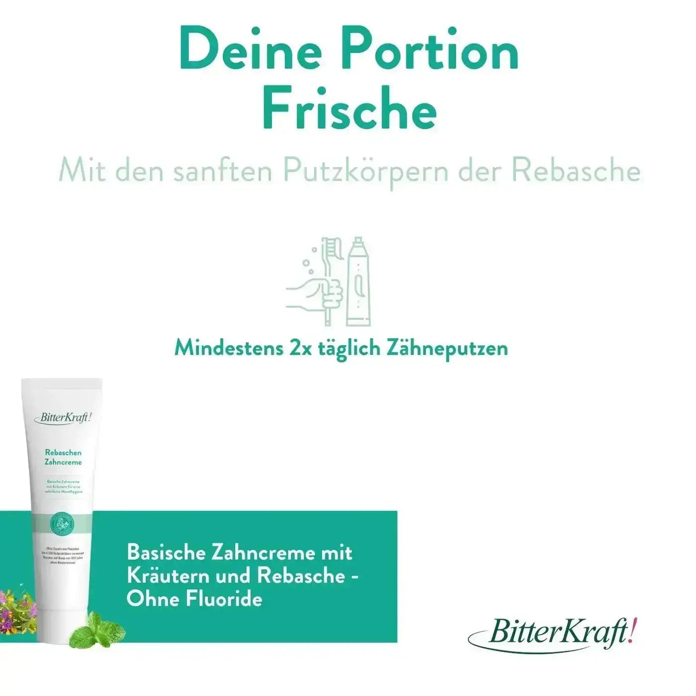 Rebaschen-tandpasta verjaardagspakket