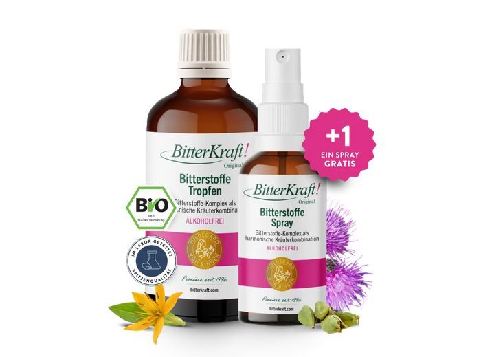 BitterKraft! Original alcoholvrij (BIO) 100 ml + gratis spray