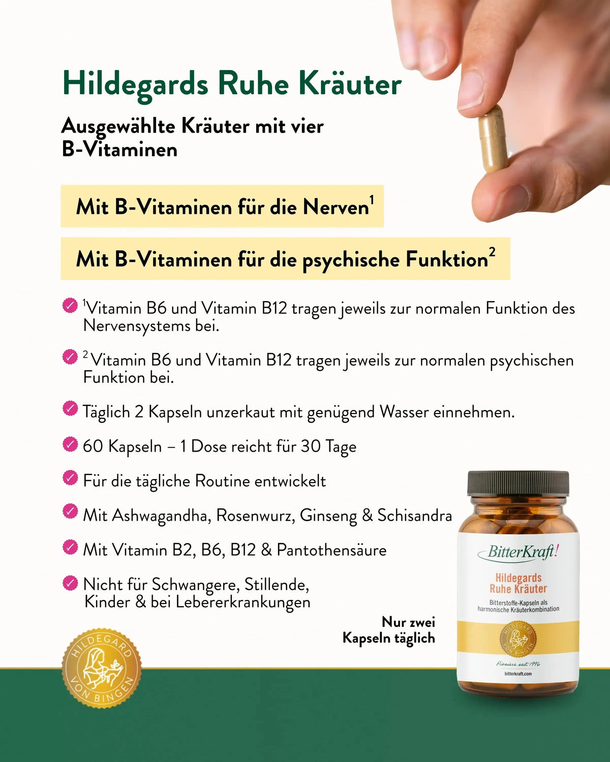 Hildegards rustgevende kruiden