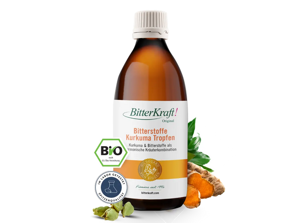 BitterKraft! Originele kurkuma-druppels (BIO) 200 ml
