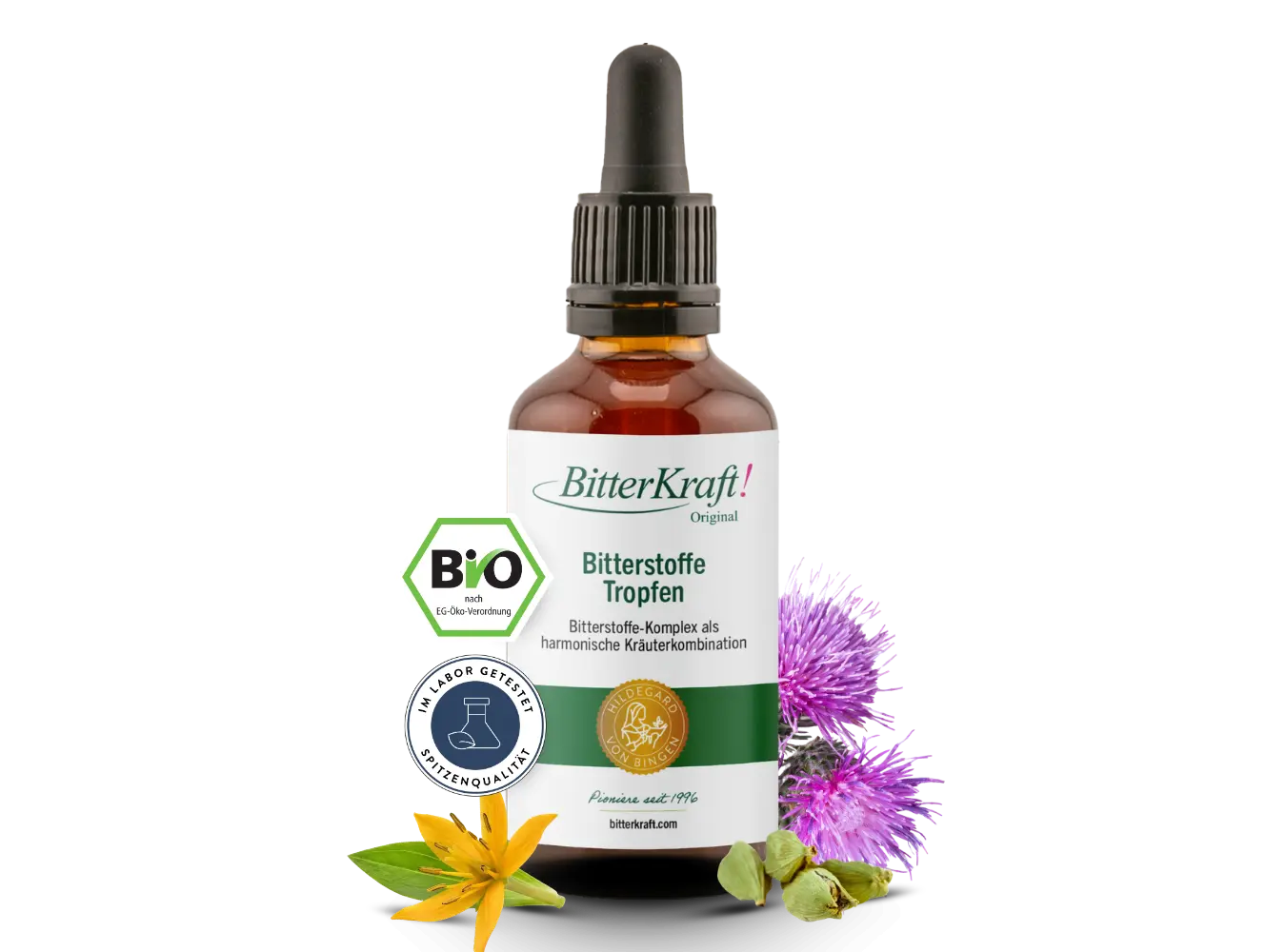 BitterKraft! Original Tropfen (BIO) 50ml mit Pipette