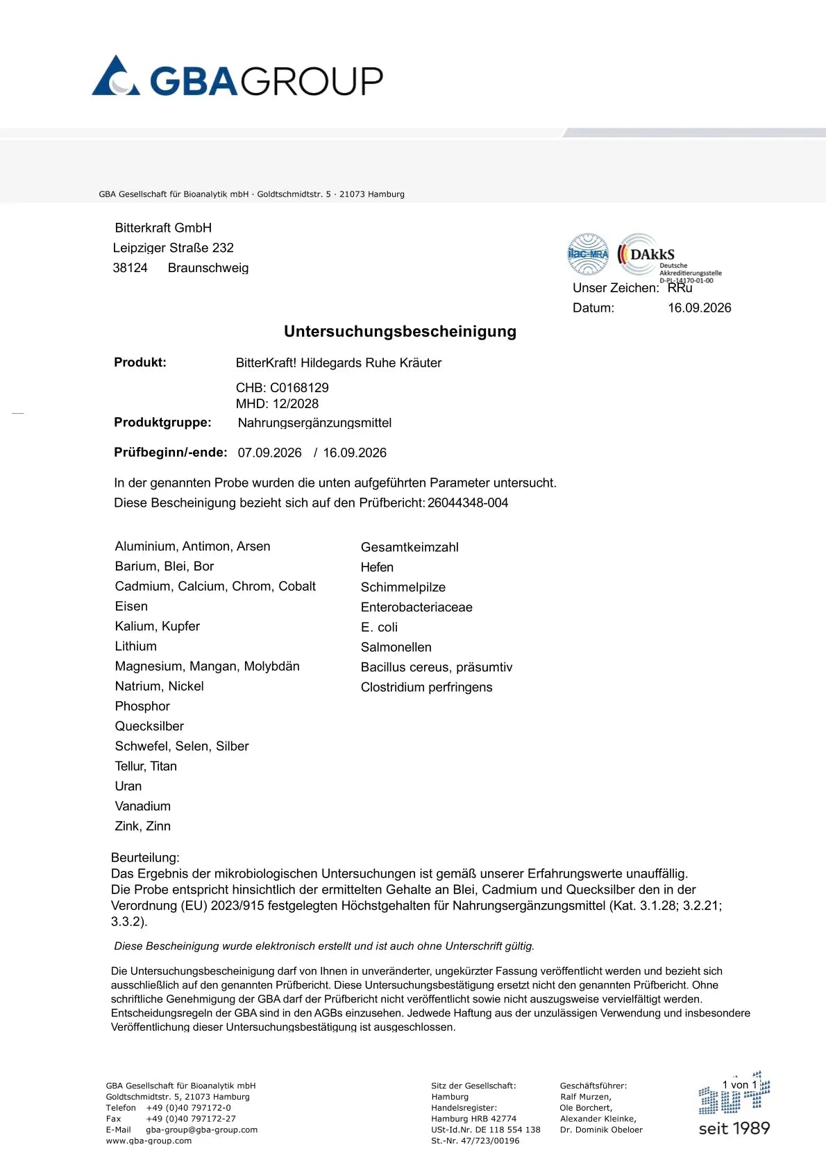 Hildegards rustgevende kruiden