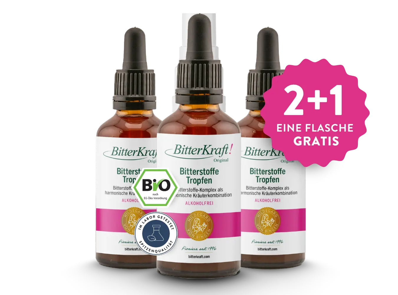 BitterKraft! Original Alkoholfrei 50ml Pipette (BIO)