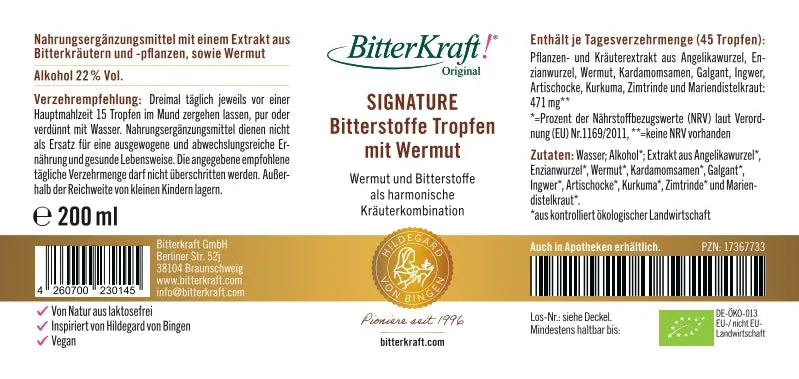BitterKraft! Signature 200 ml (BIO)
