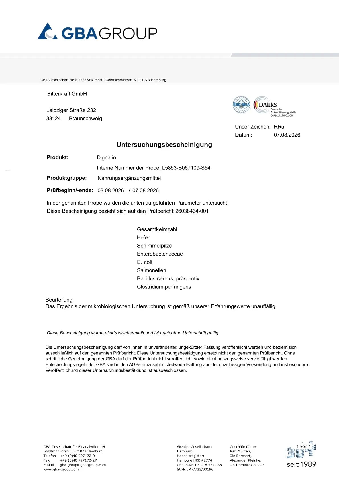 Dignatio! BlasenKraft 100 ml verjaardagspakket