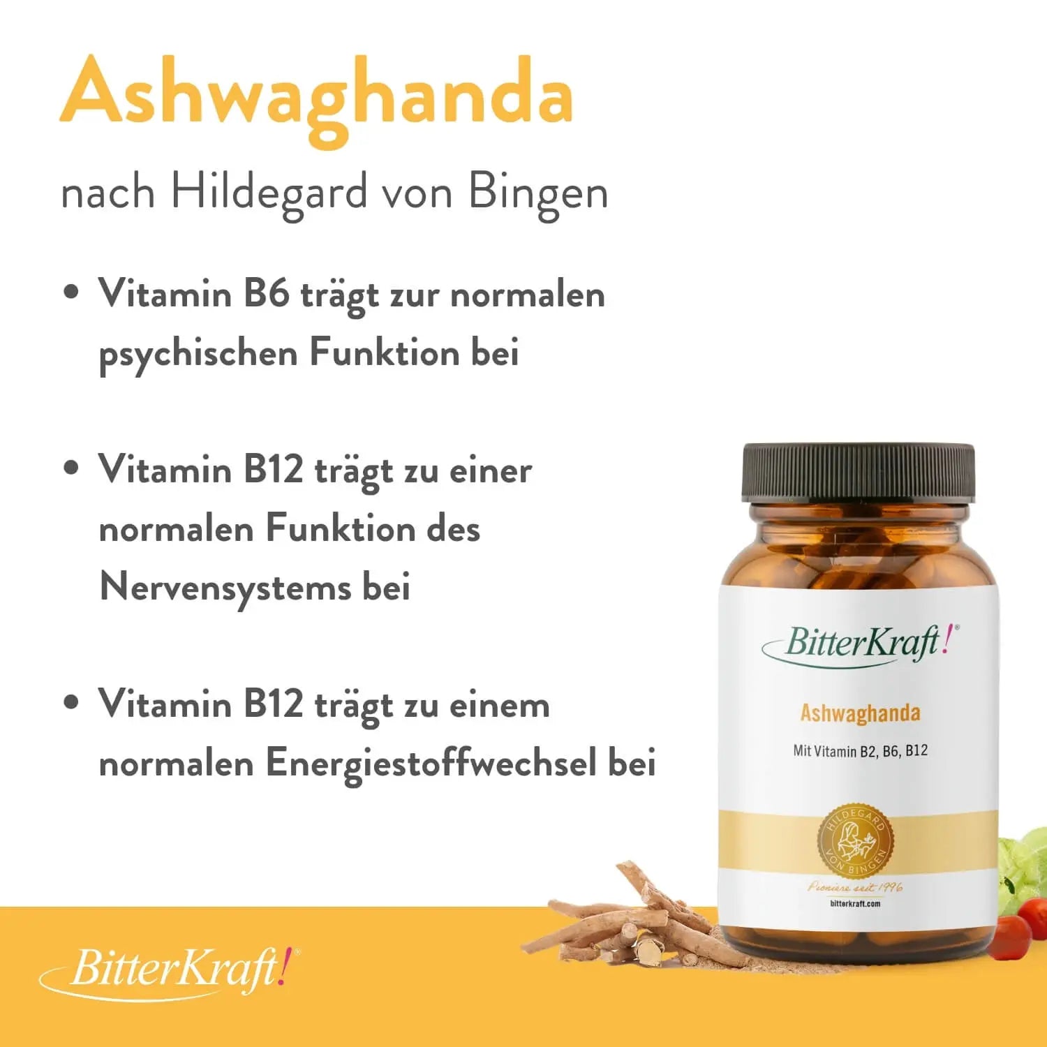 Bitterkraft Ashwaghanda