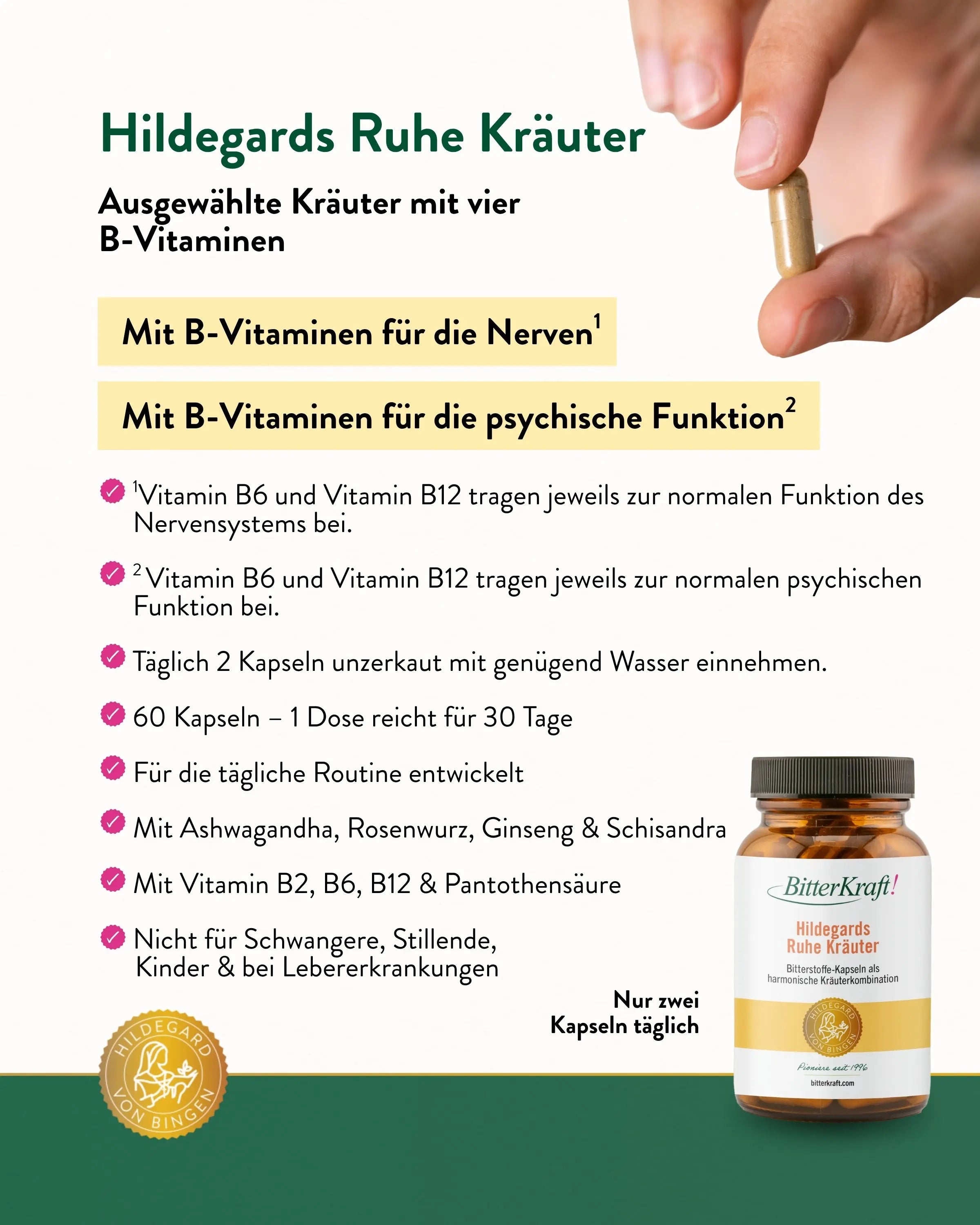 Hildegards Ruhe-Kräuter